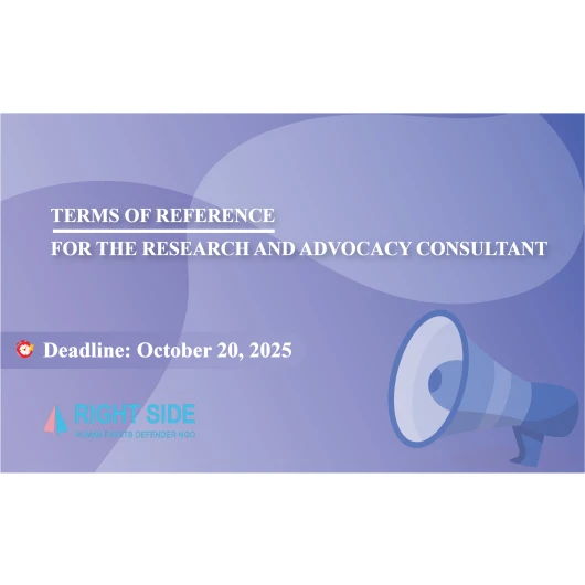 Terms of Reference for the Research and Advocacy Consultant