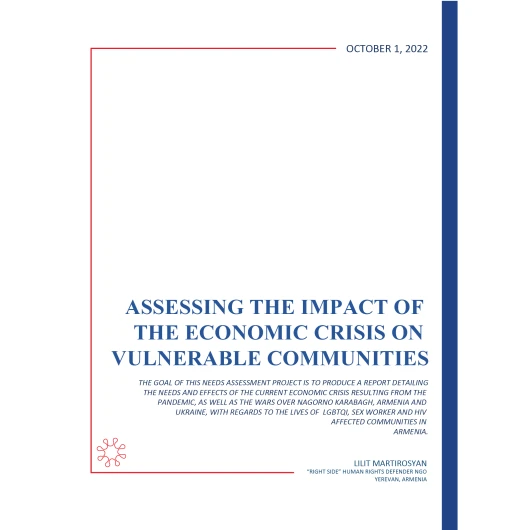 Assessing the impact of the economic crisis on vulnerable communities